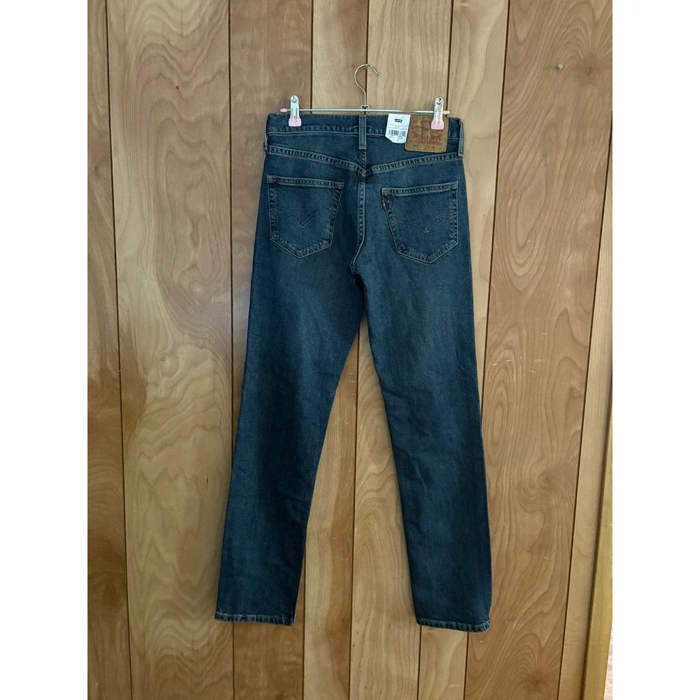 Levis 511‎ Slim Fit Mens Jeans Dark Wash Blue 28x32 New NWT 04511-5656